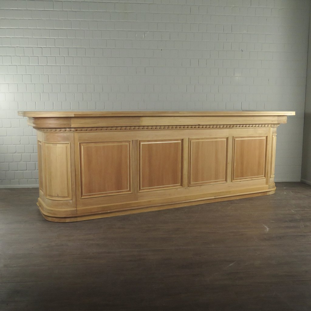 Englische Bar Theke Mahagoni 3,60 m 