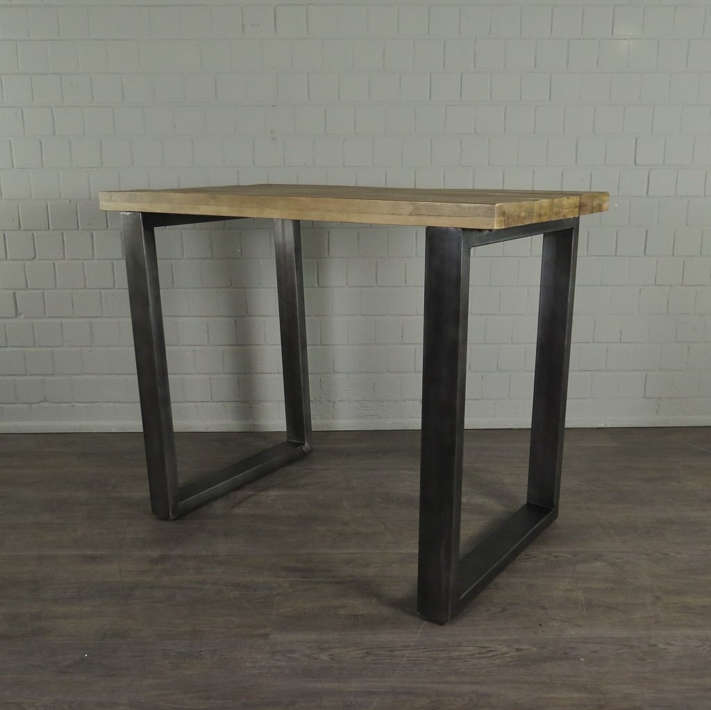 Stehtisch Bartisch Mangoholz 1,41 m x 0,81 m
