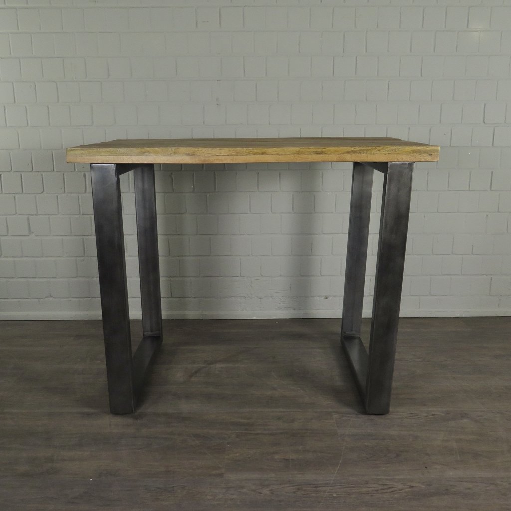 Stehtisch Bartisch Mangoholz 1,41 m x 0,81 m