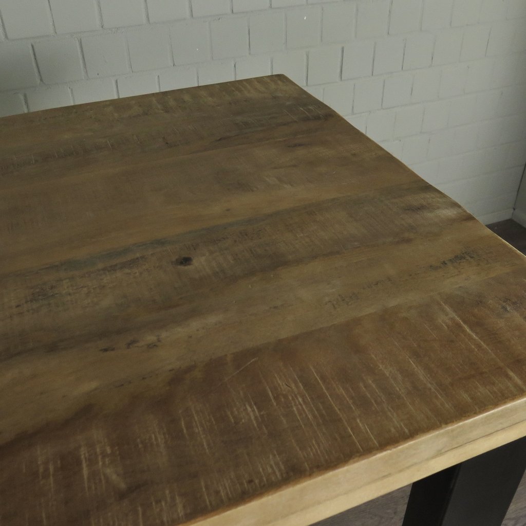 Stehtisch Bartisch Mangoholz 1,41 m x 0,81 m