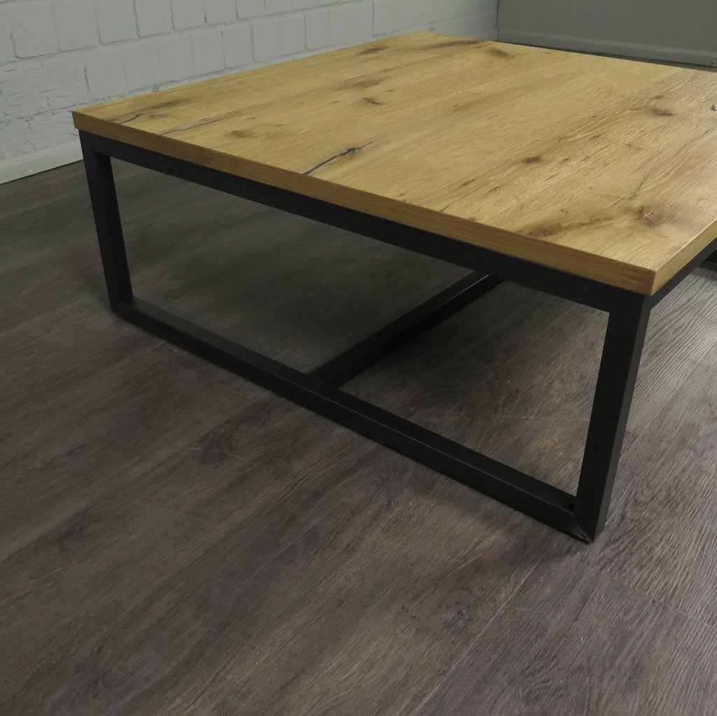 Couchtisch Wohnzimmertisch Eiche 0,90 m x 0,90 m