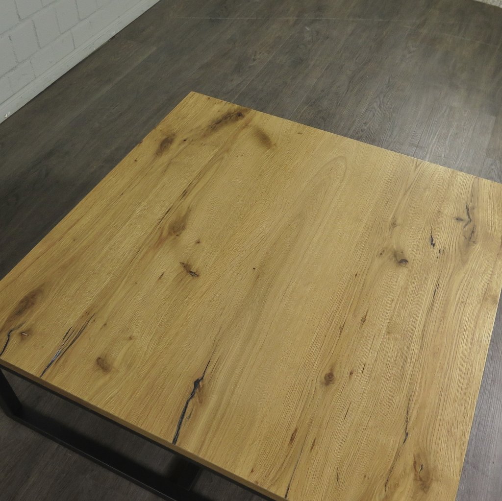 Couchtisch Wohnzimmertisch Eiche 0,90 m x 0,90 m