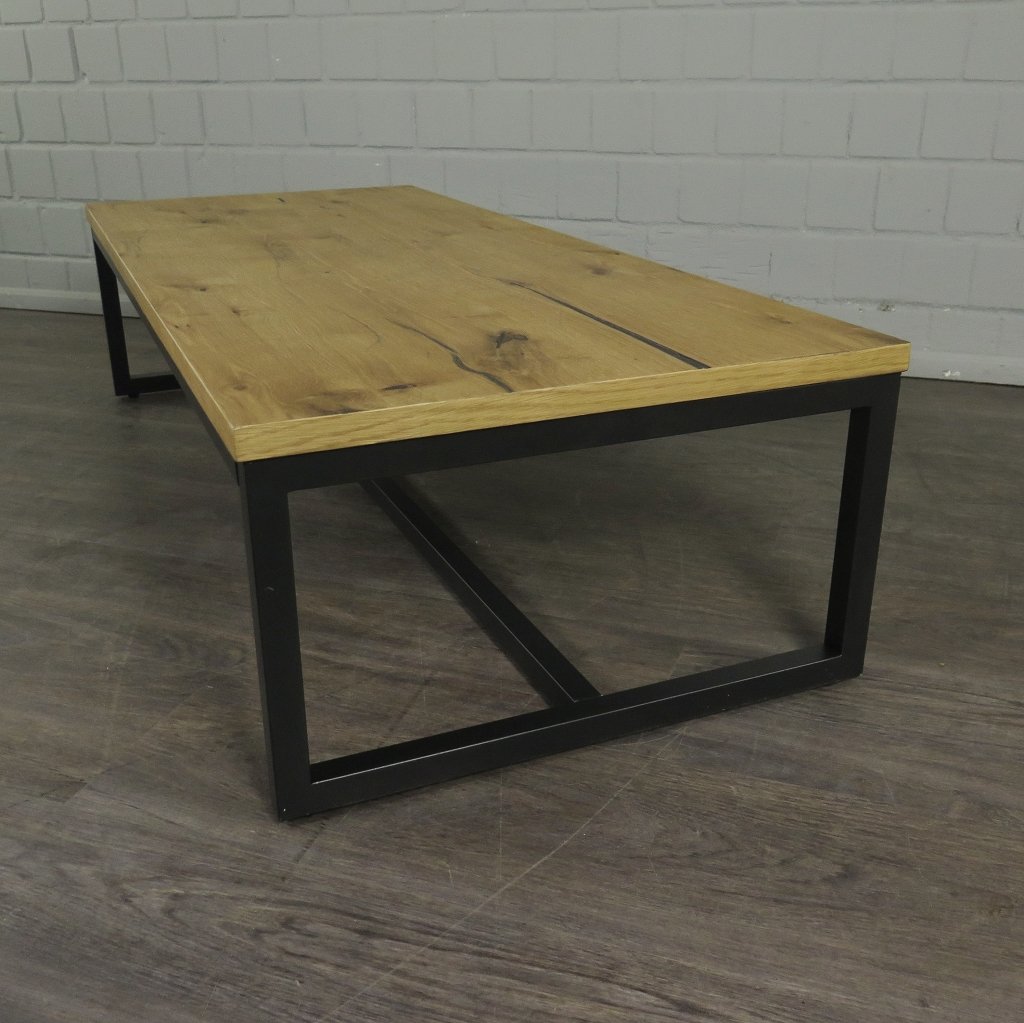 Couchtisch Wohnzimmertisch Eiche 1,40 m x 0,60 m