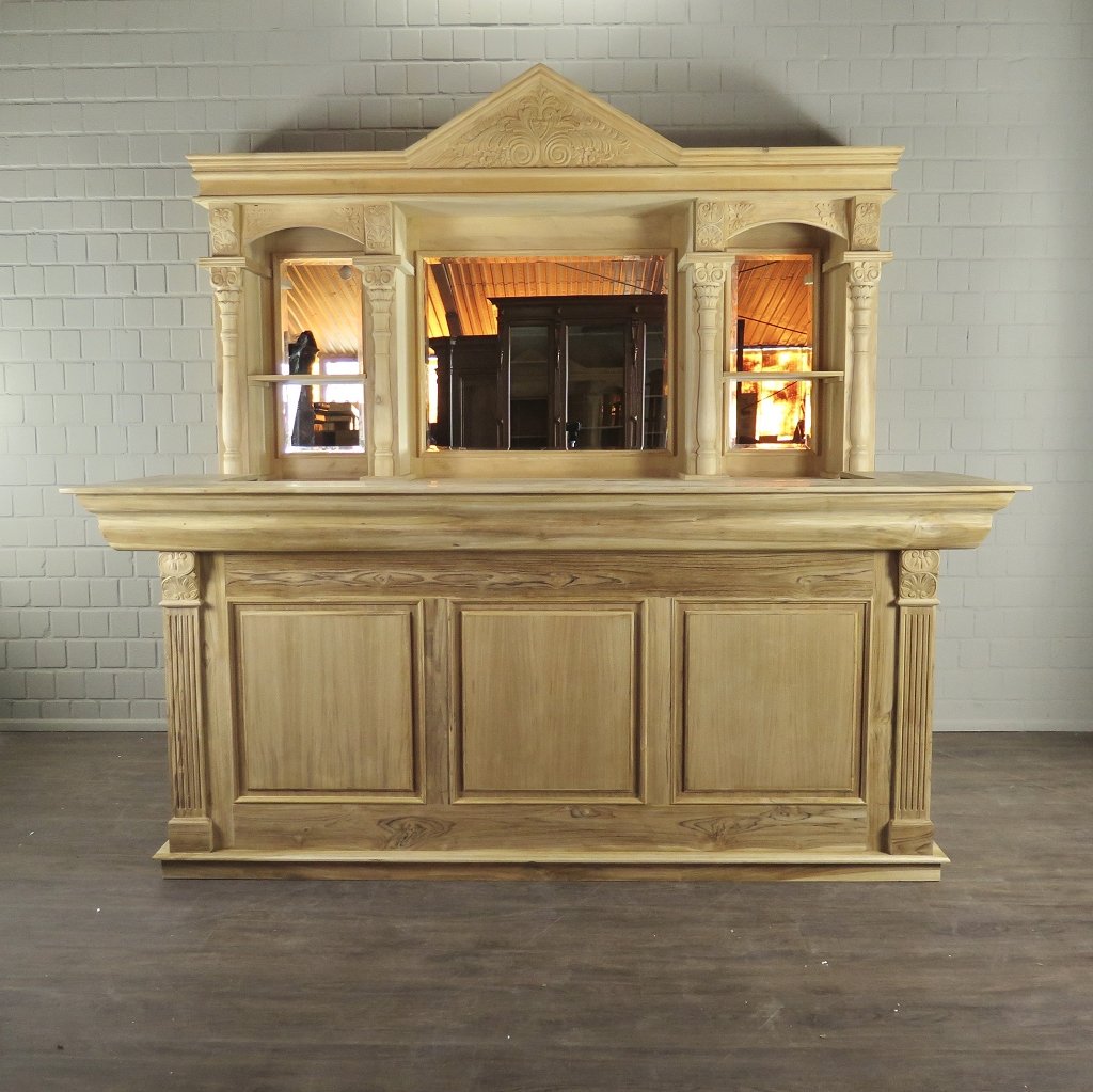 Empire Bar Theke Massivholz 2,60 m