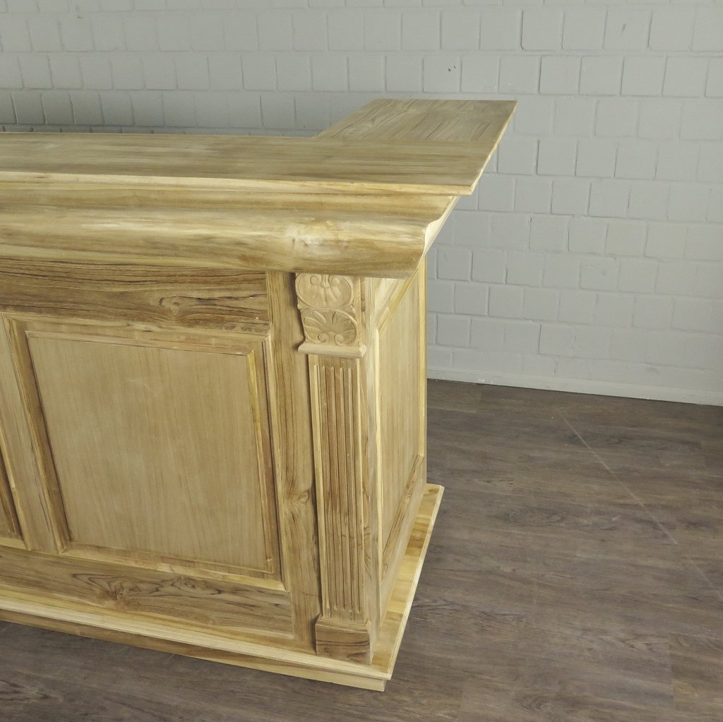 Empire Bar Theke Massivholz 2,60 m