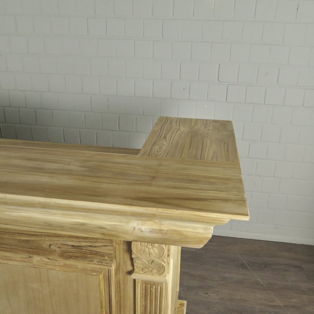 Empire Bar Theke Massivholz 2,60 m