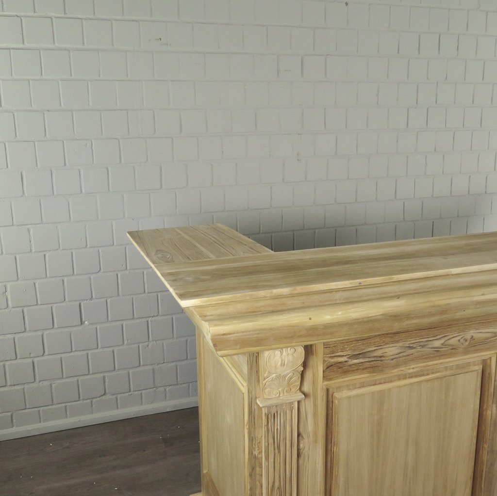 Empire Bar Theke Massivholz 2,60 m