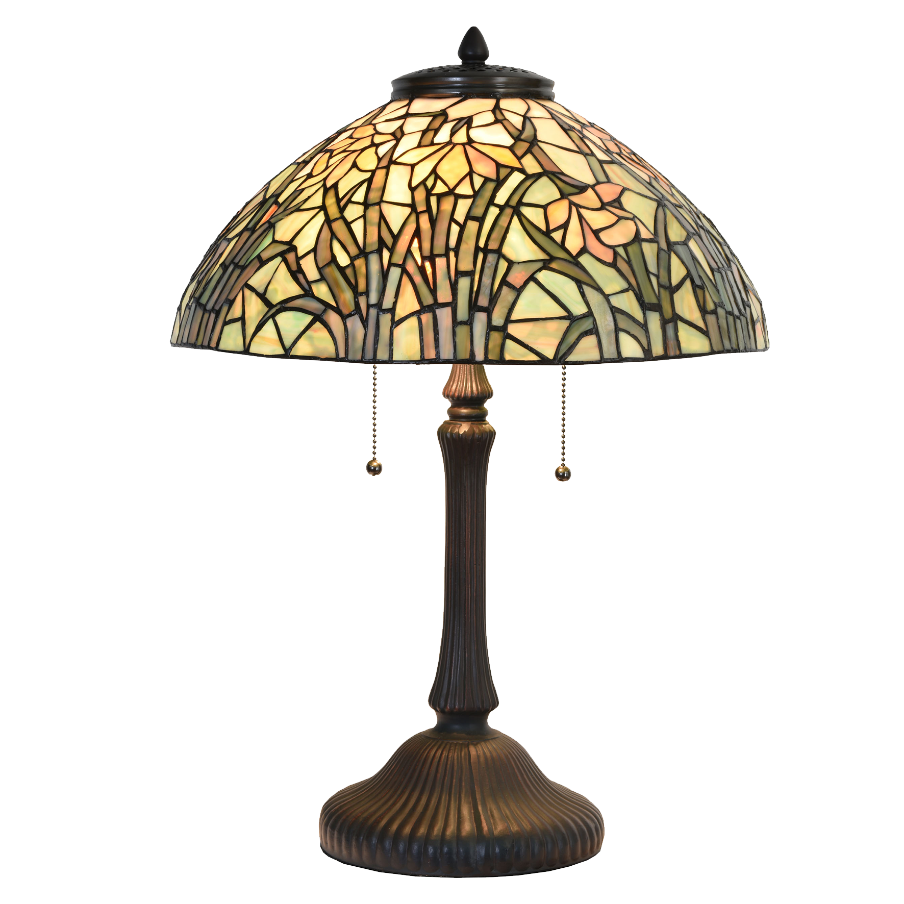 Tiffany Tischlampe Lampe Autumn Ø 0,40 m