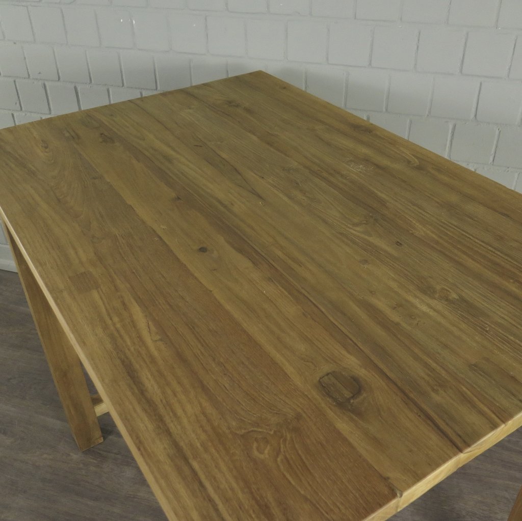 Stehtisch Teakholz 1,20 m x 0,80 m