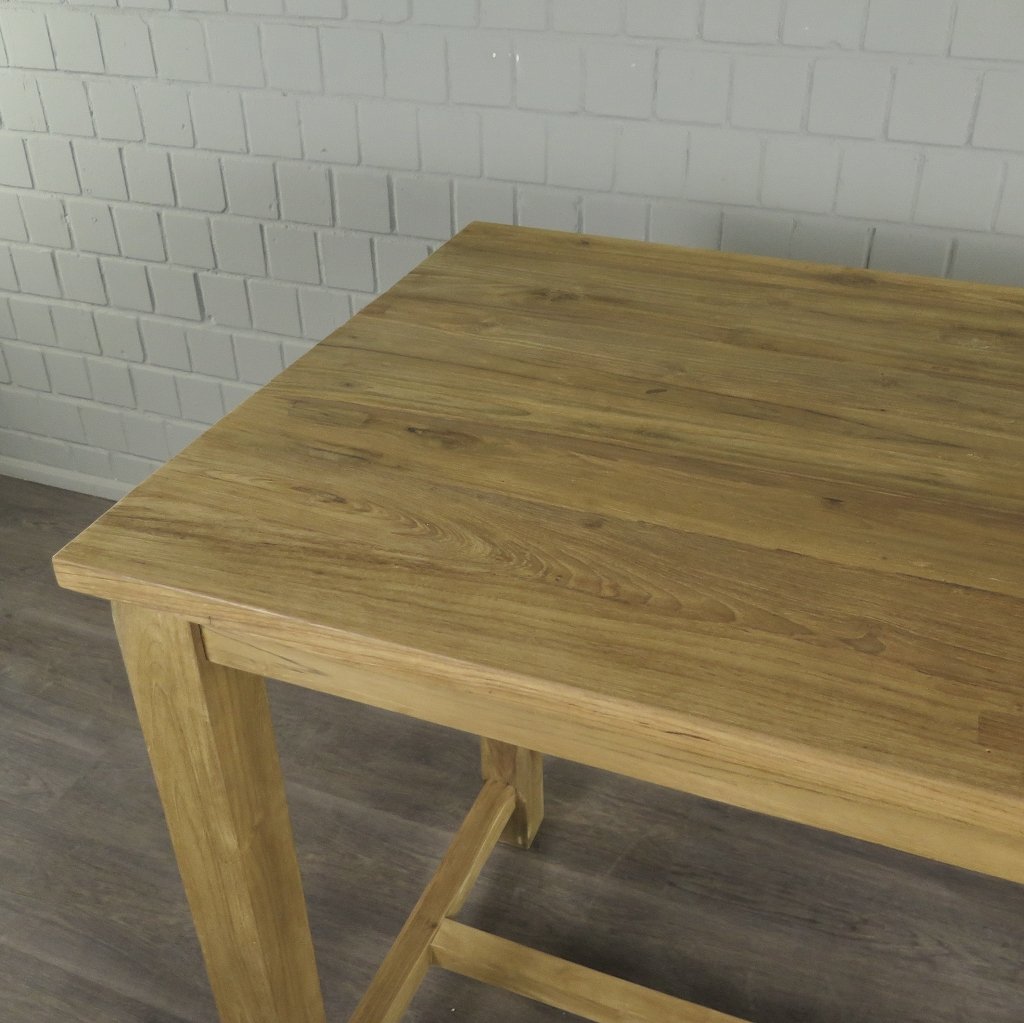 Stehtisch Teakholz 1,20 m x 0,80 m