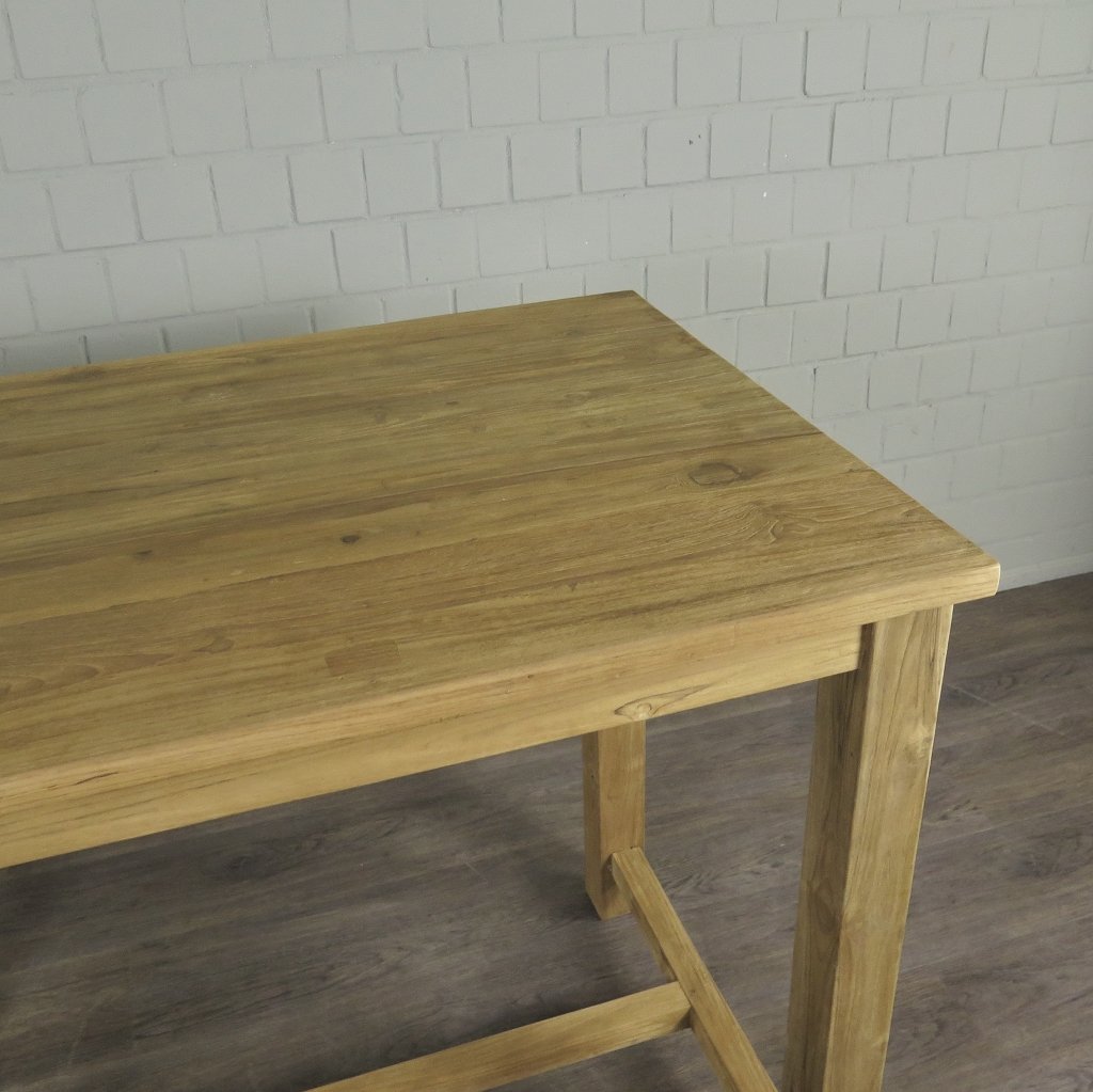 Stehtisch Teakholz 1,20 m x 0,80 m