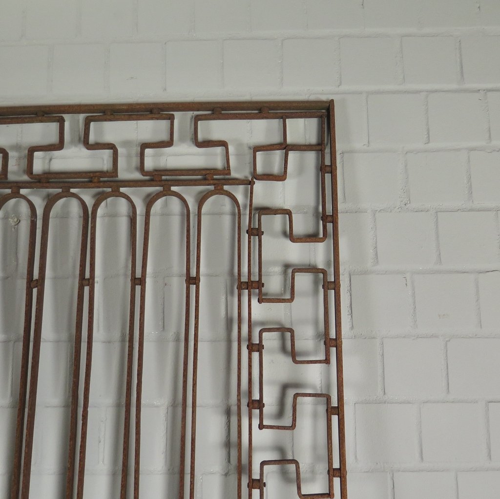 Zaunelement Zaun Ziergitter 1,12 m Antik