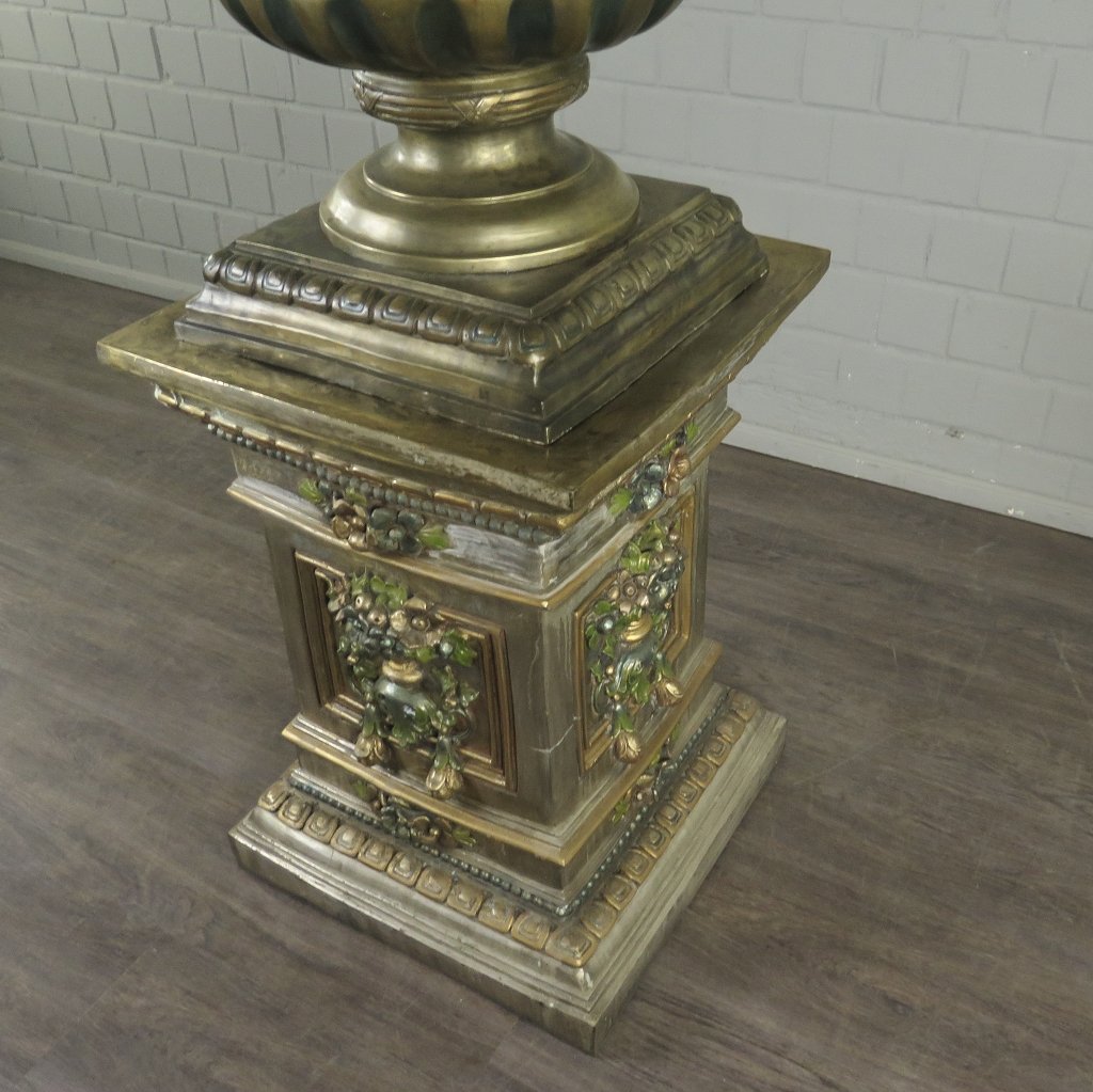 Blumenkübel Vase Bronze Ø 0,86 m