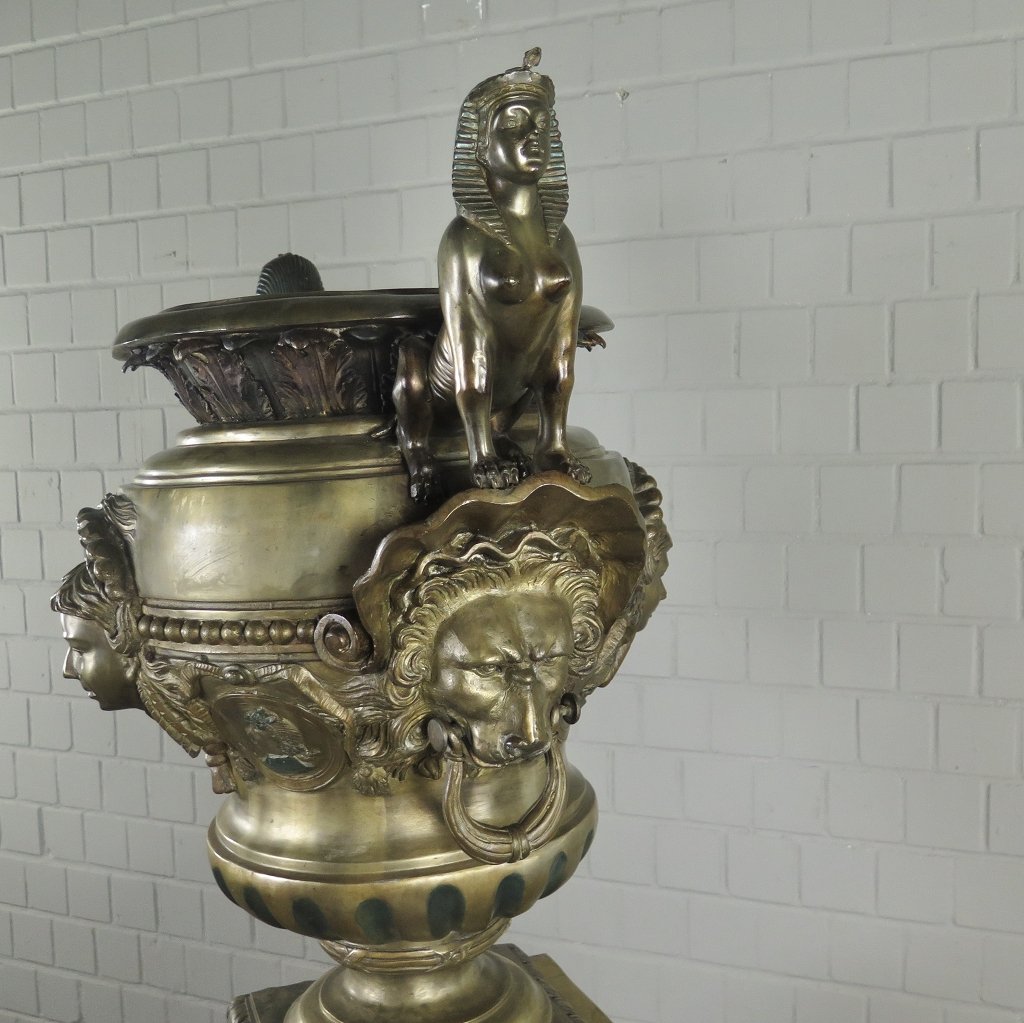 Blumenkübel Vase Bronze Ø 0,86 m