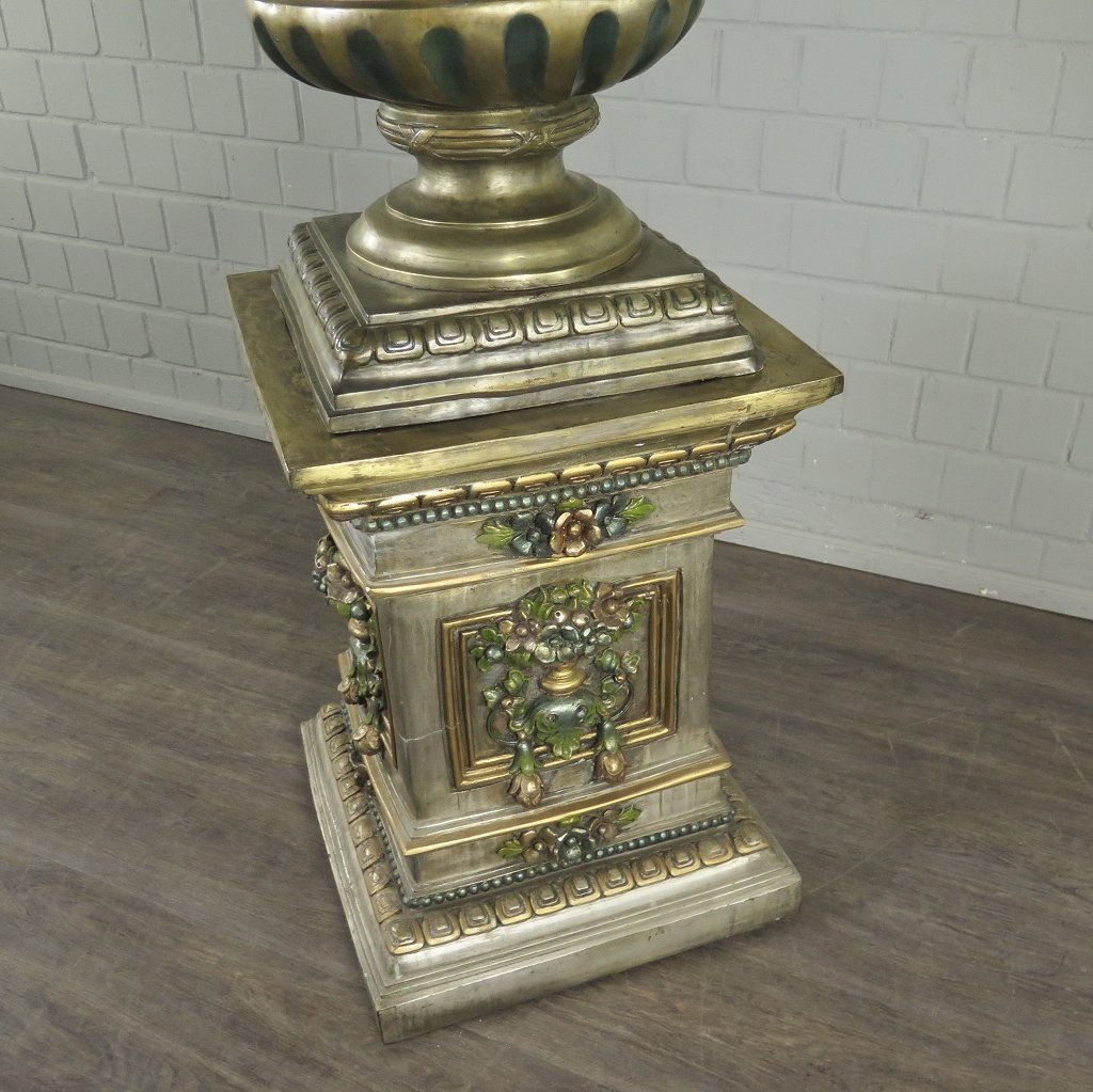 Blumenkübel Vase Bronze Ø 0,86 m