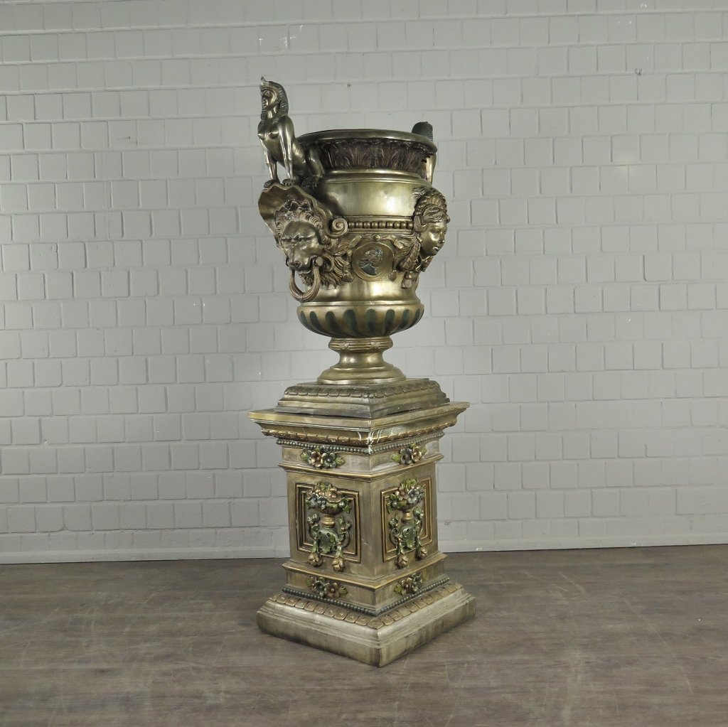 Blumenkübel Vase Bronze Ø 0,86 m