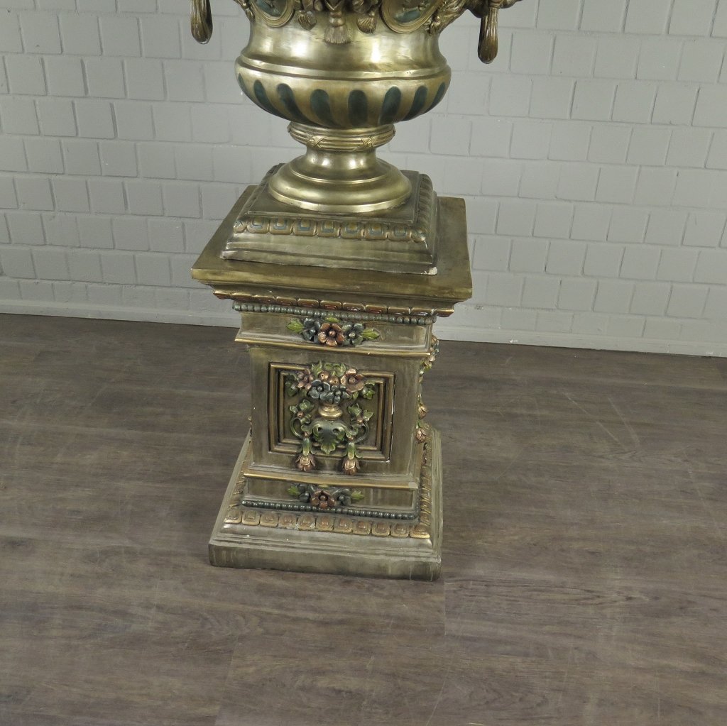 Blumenkübel Vase Bronze Ø 0,86 m