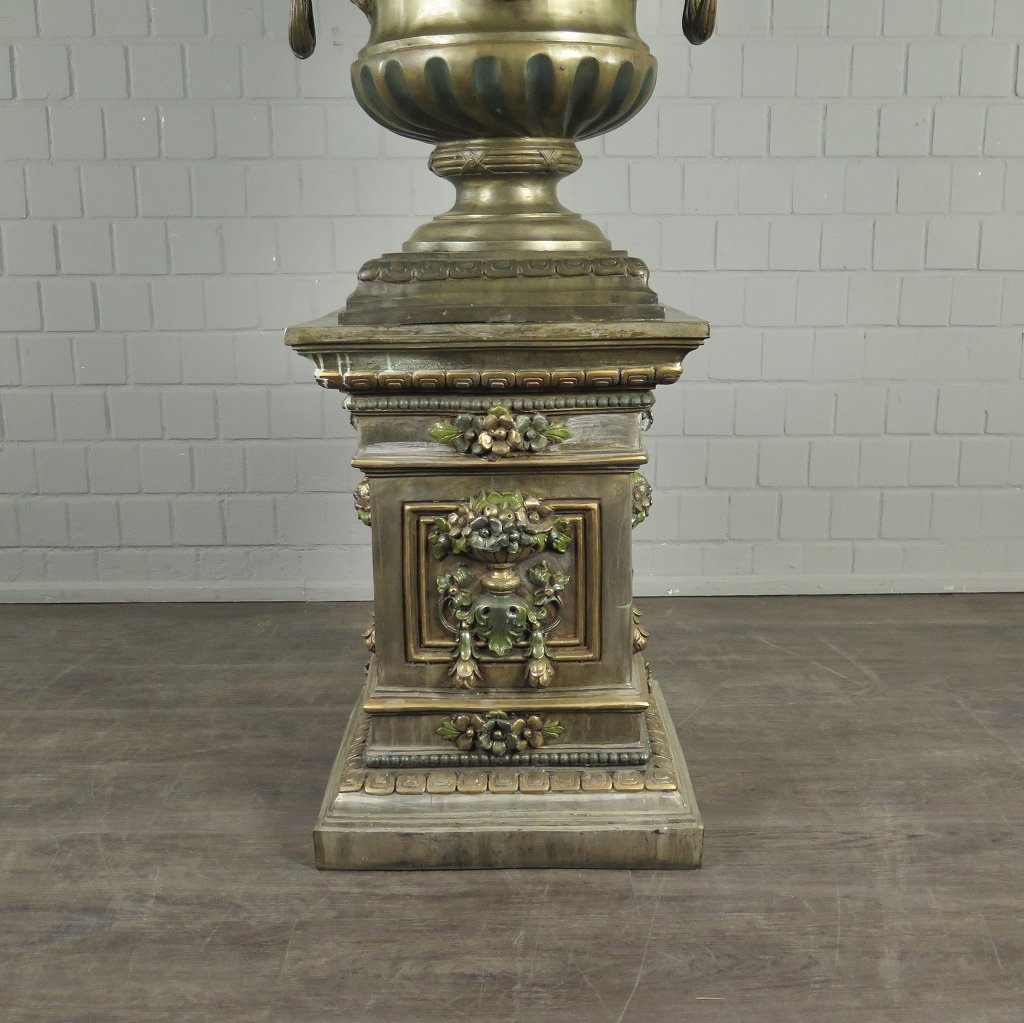 Blumenkübel Vase Bronze Ø 0,86 m