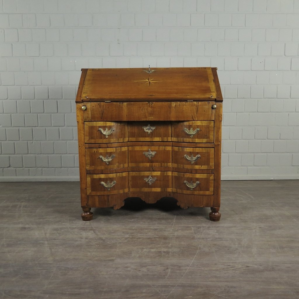 Schreibtisch Sekretär Louis-seize 1790 Nussbaum