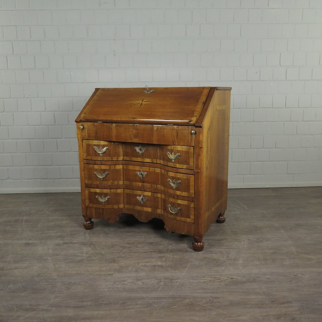 Schreibtisch Sekretär Louis-seize 1790 Nussbaum
