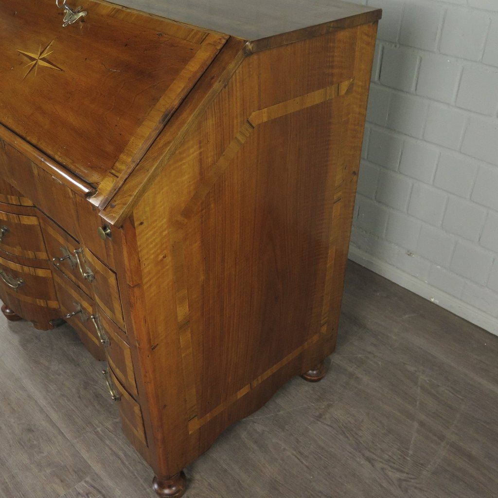 Schreibtisch Sekretär Louis-seize 1790 Nussbaum