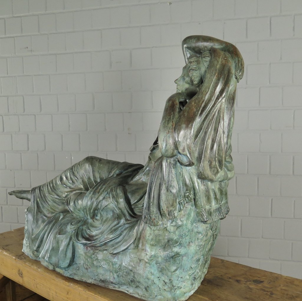 Skulptur Dekoration Aphrodite Bronze