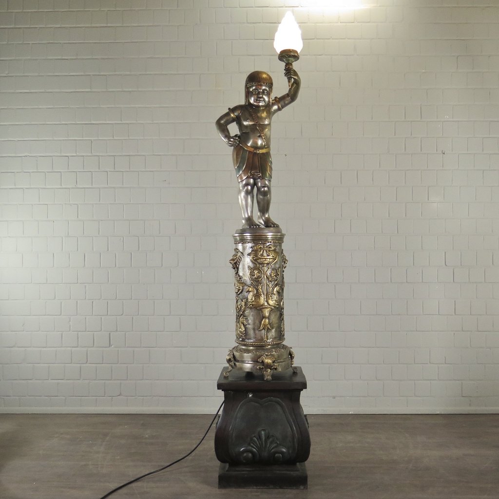 Set Stehlampen Lampe Orientalisch Bronze 2,65 m