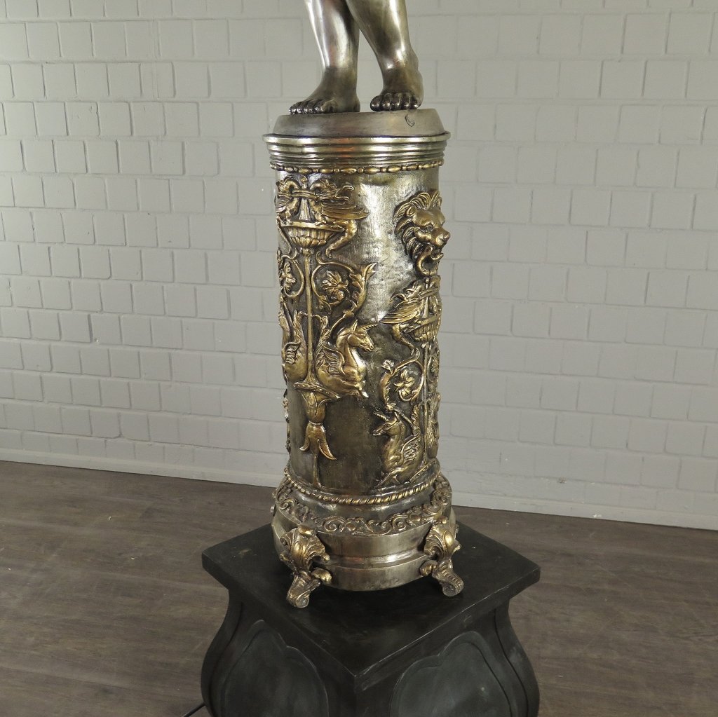 Set Stehlampen Lampe Orientalisch Bronze 2,65 m