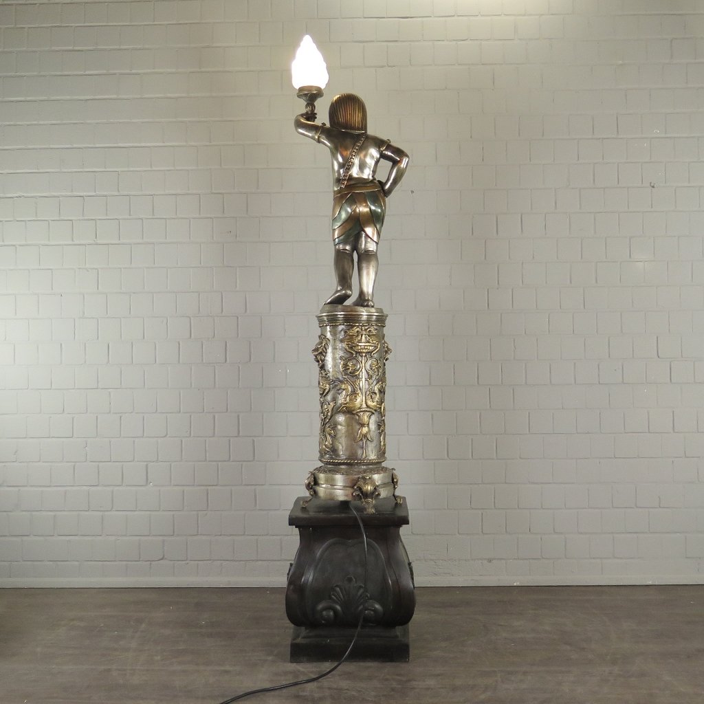 Set Stehlampen Lampe Orientalisch Bronze 2,65 m