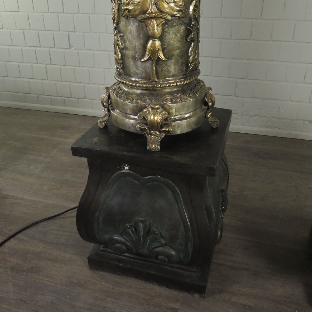 Set Stehlampen Lampe Orientalisch Bronze 2,65 m