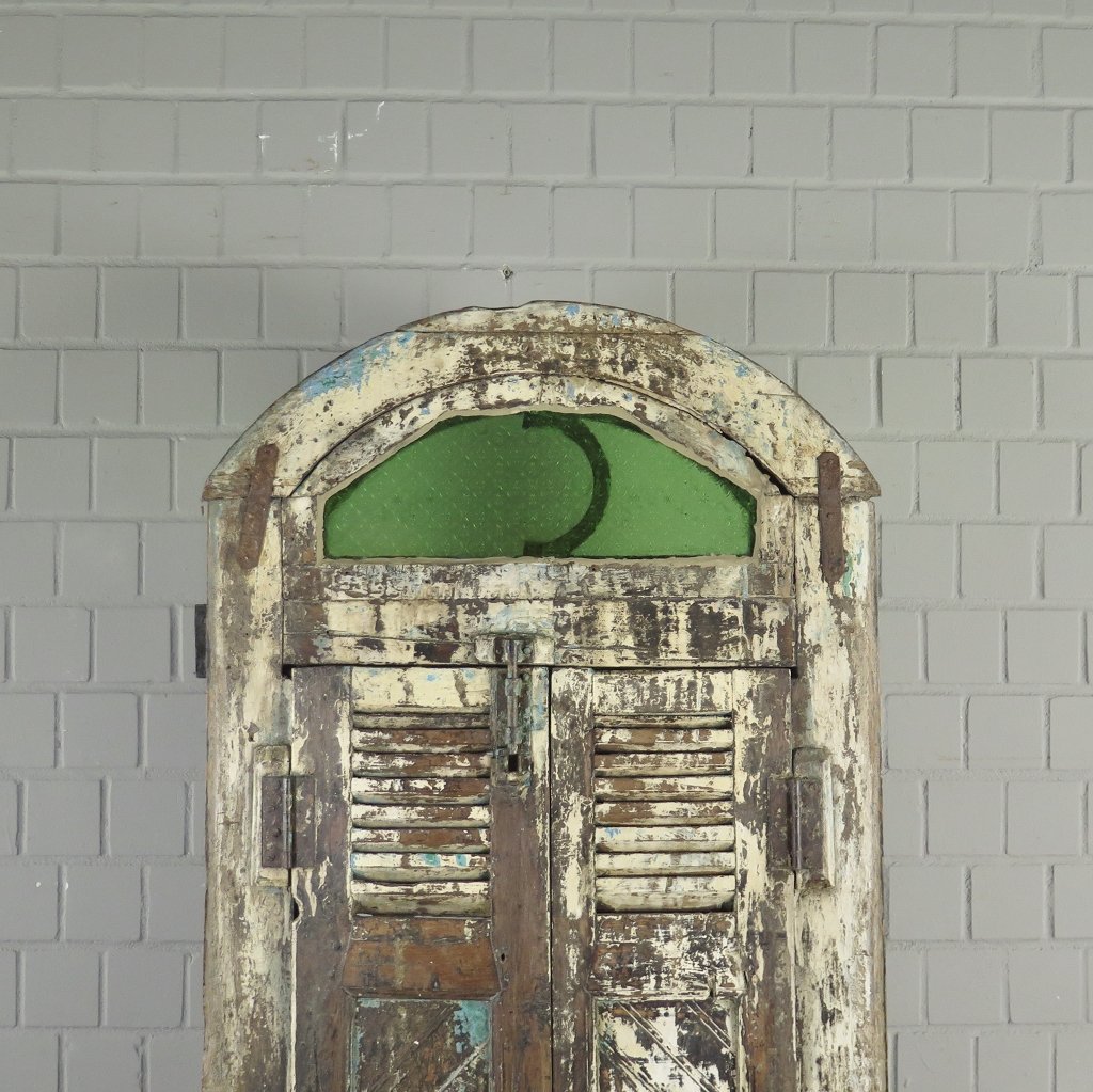 Fenster Balkonfenster Jugendstil 1900 Teakholz