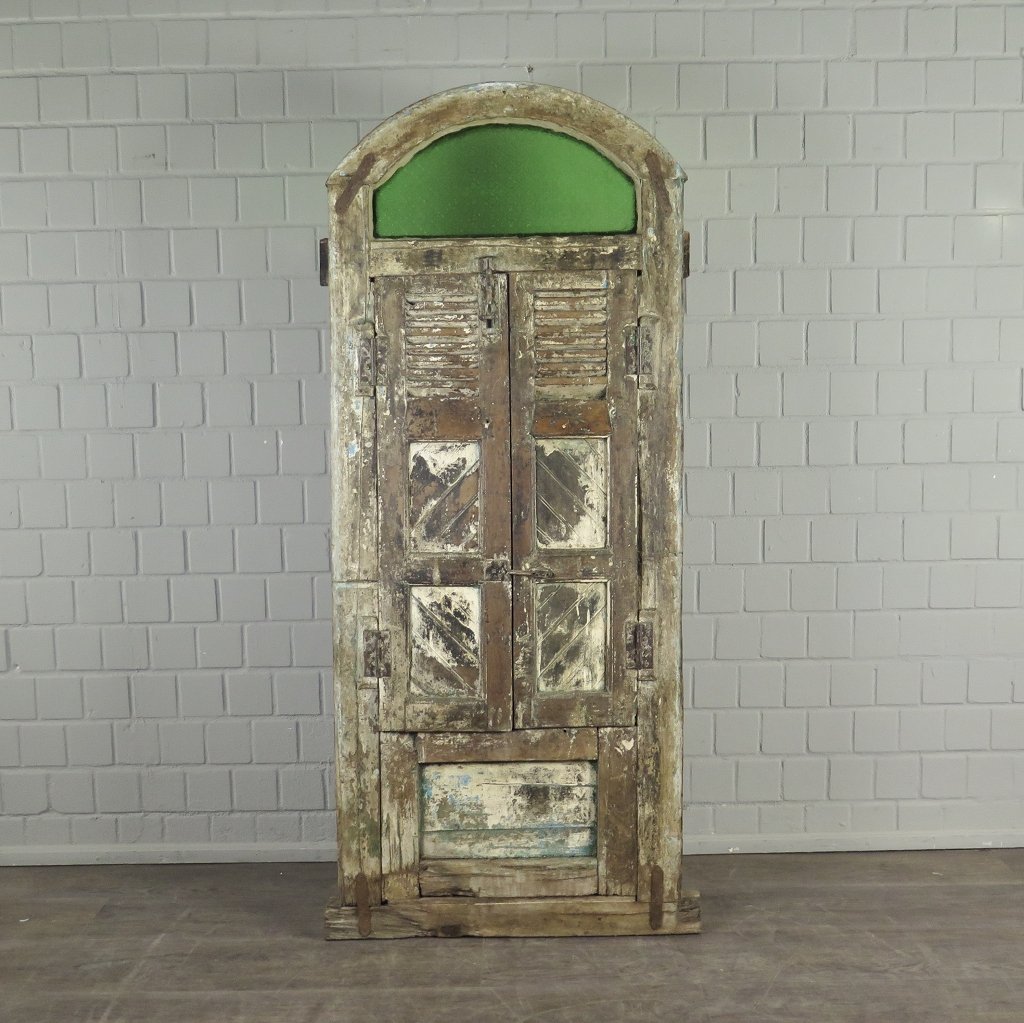 Fenster Balkonfenster Jugendstil 1900 Teakholz