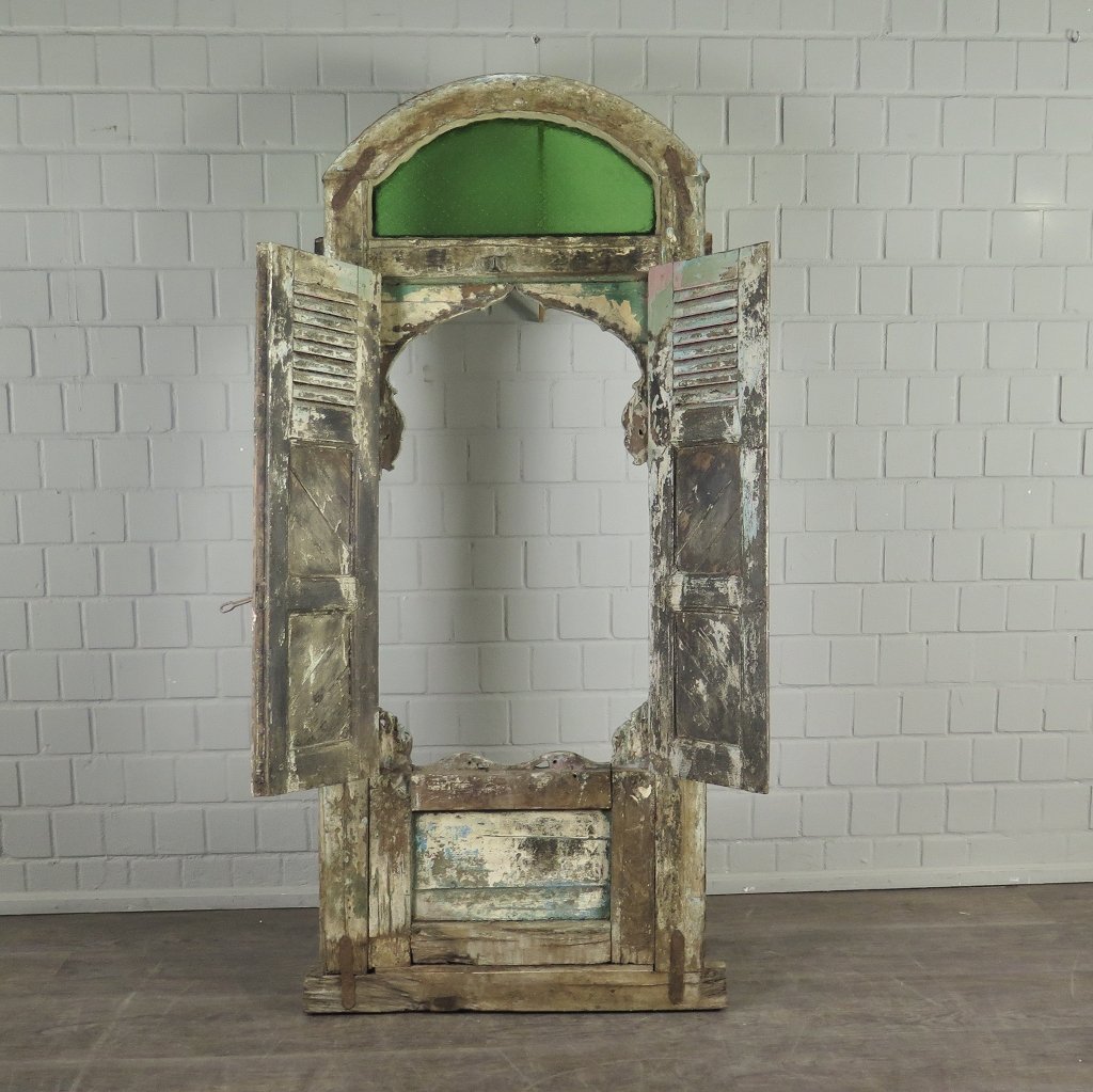 Fenster Balkonfenster Jugendstil 1900 Teakholz