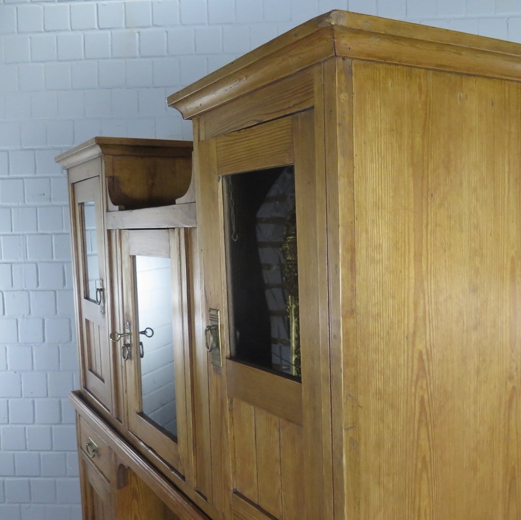 Buffetschrank Küchenschrank Jugendstil 1910 Kiefer