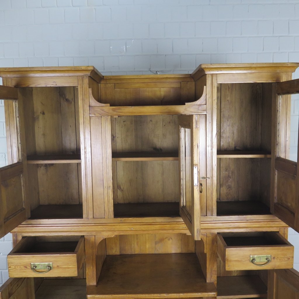 Buffetschrank Küchenschrank Jugendstil 1910 Kiefer