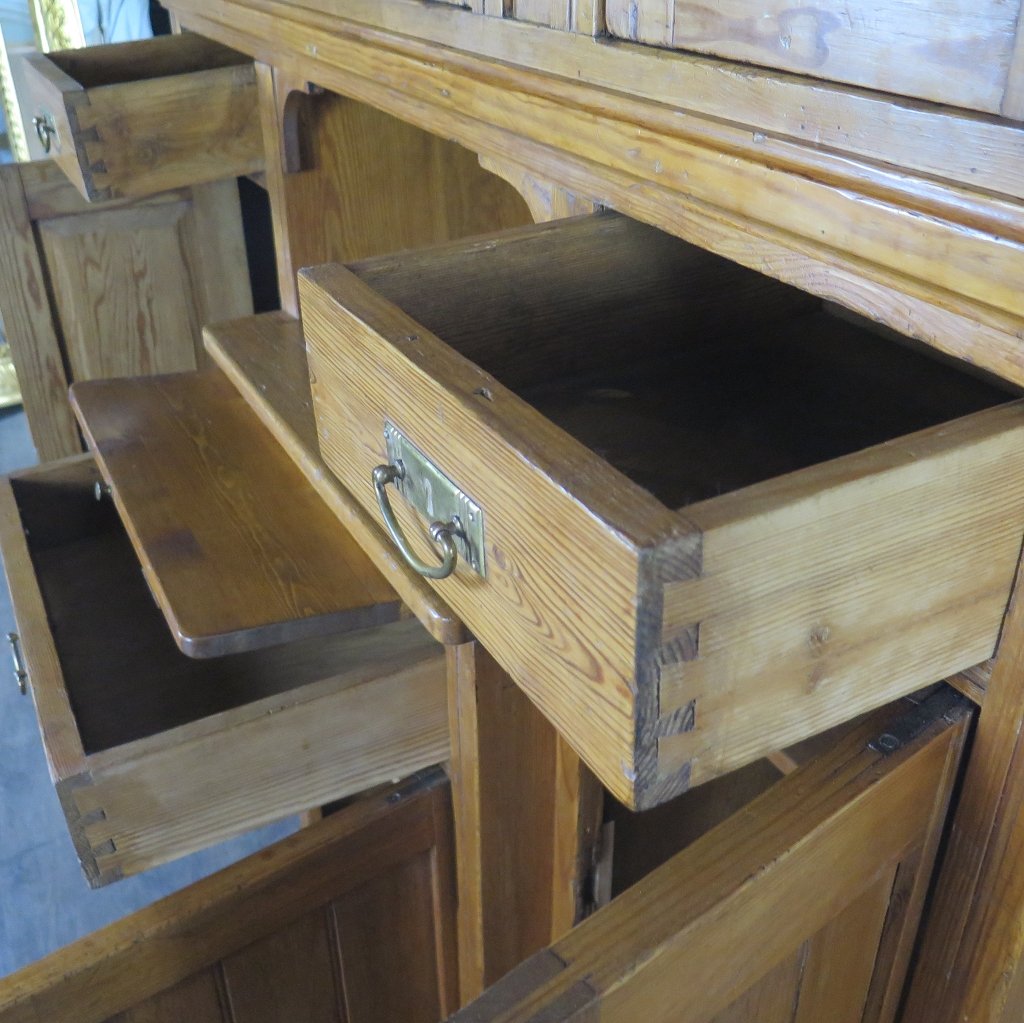 Buffetschrank Küchenschrank Jugendstil 1910 Kiefer
