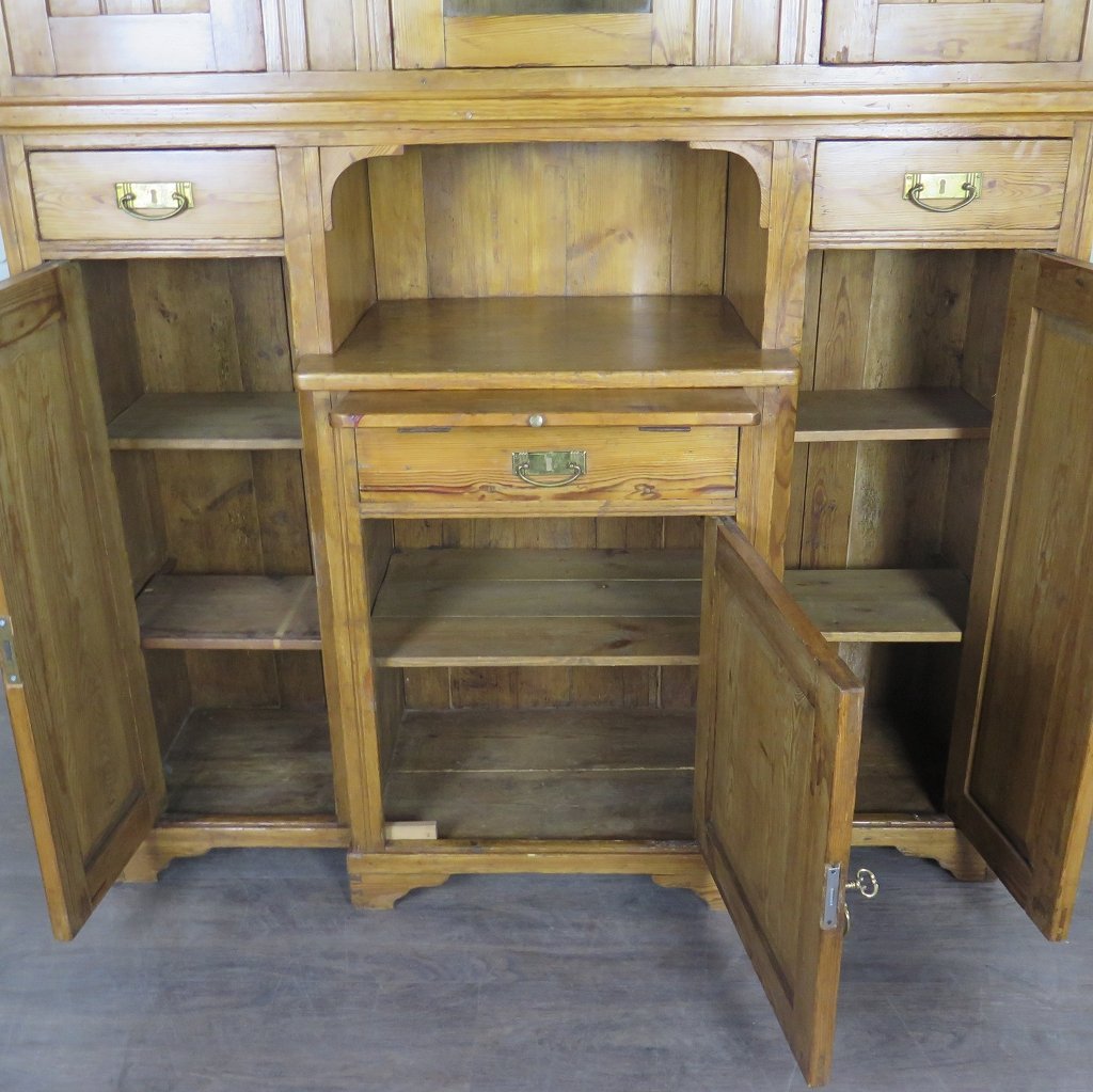 Buffetschrank Küchenschrank Jugendstil 1910 Kiefer