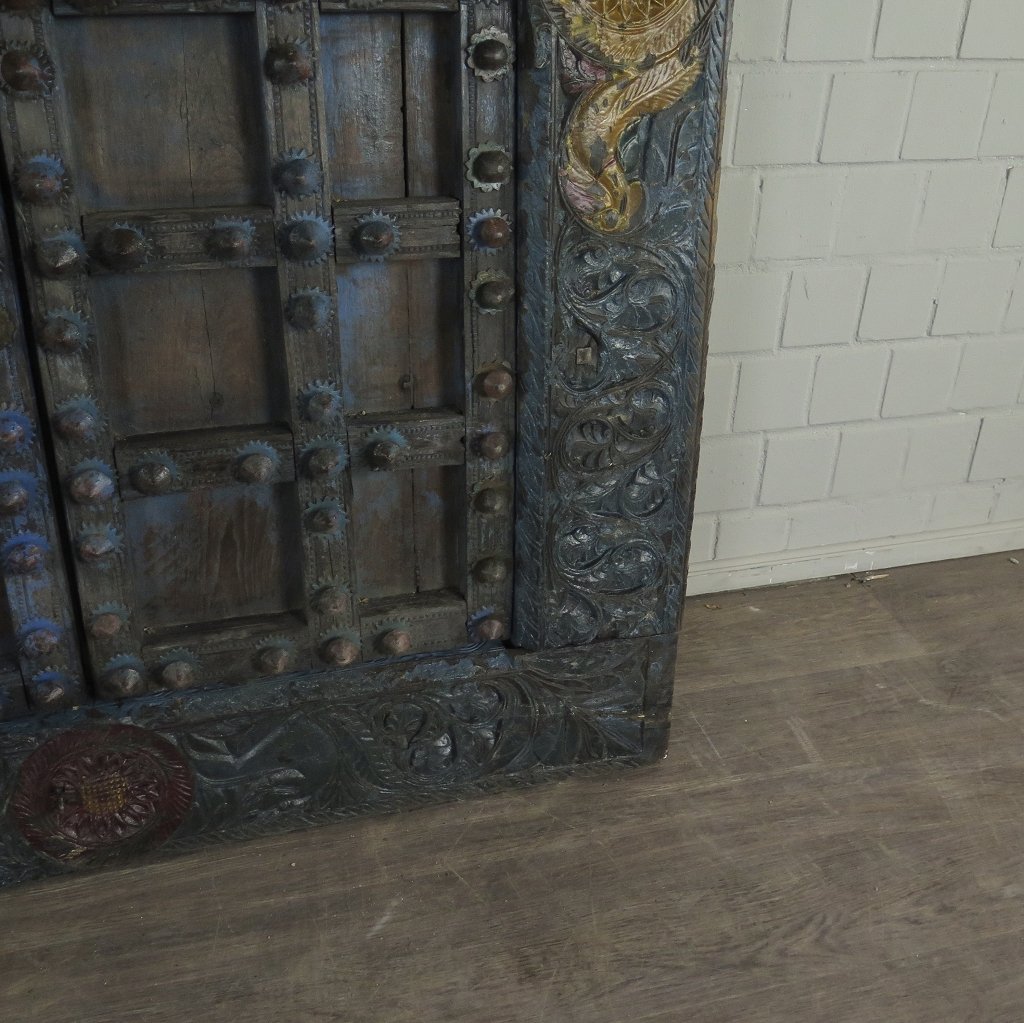 Tür Eingangstür Haustür 1900 Teakholz