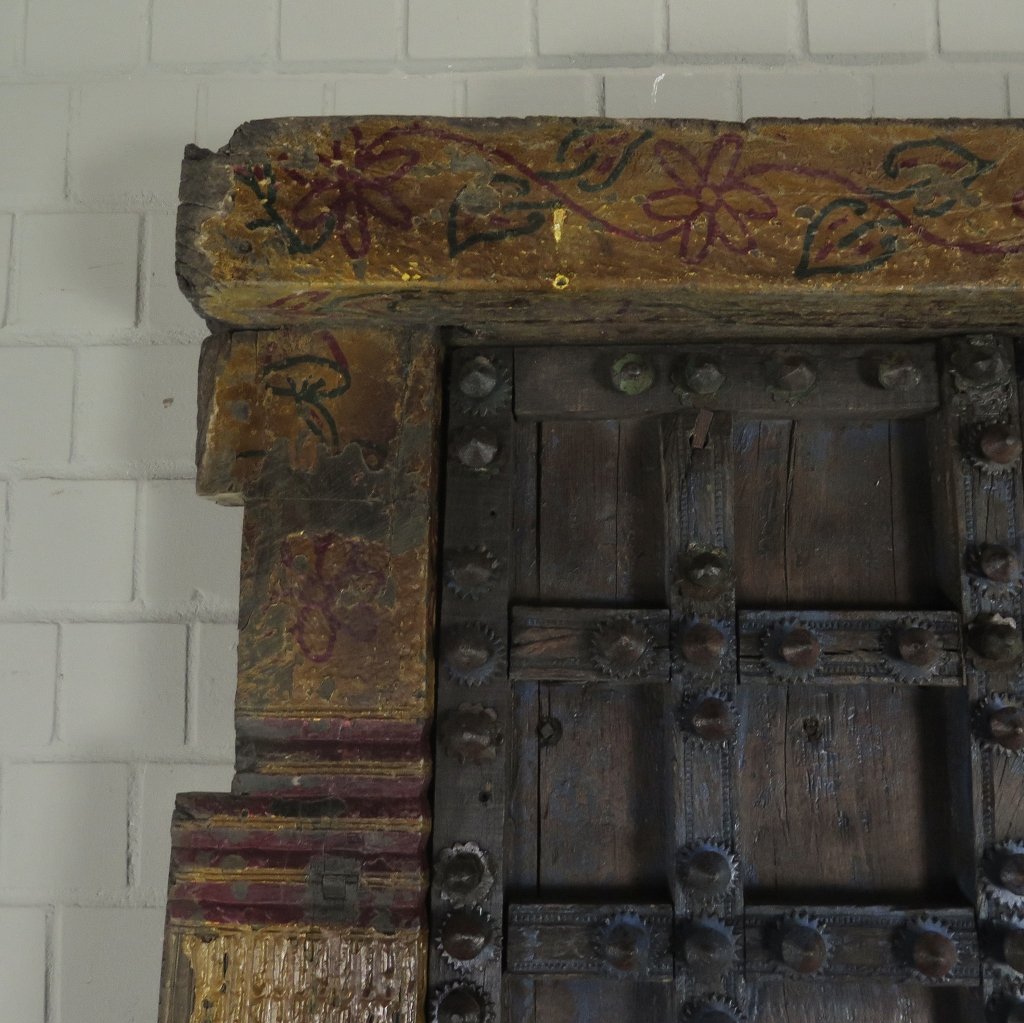 Tür Eingangstür Haustür 1900 Teakholz