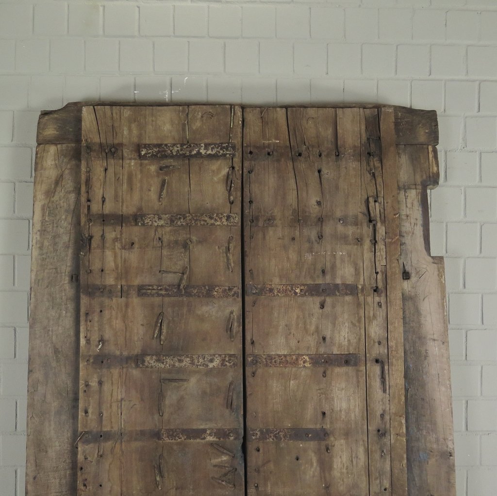 Tür Eingangstür Haustür 1900 Teakholz