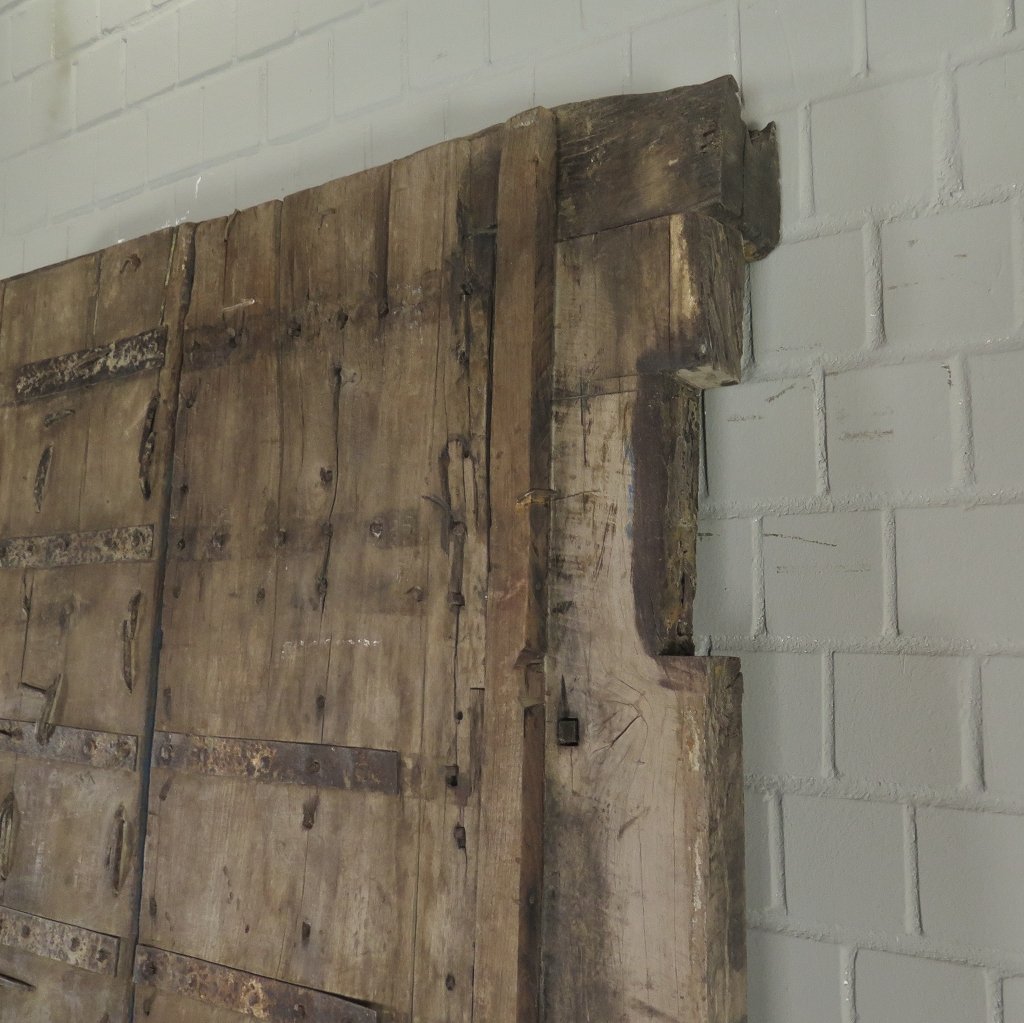 Tür Eingangstür Haustür 1900 Teakholz