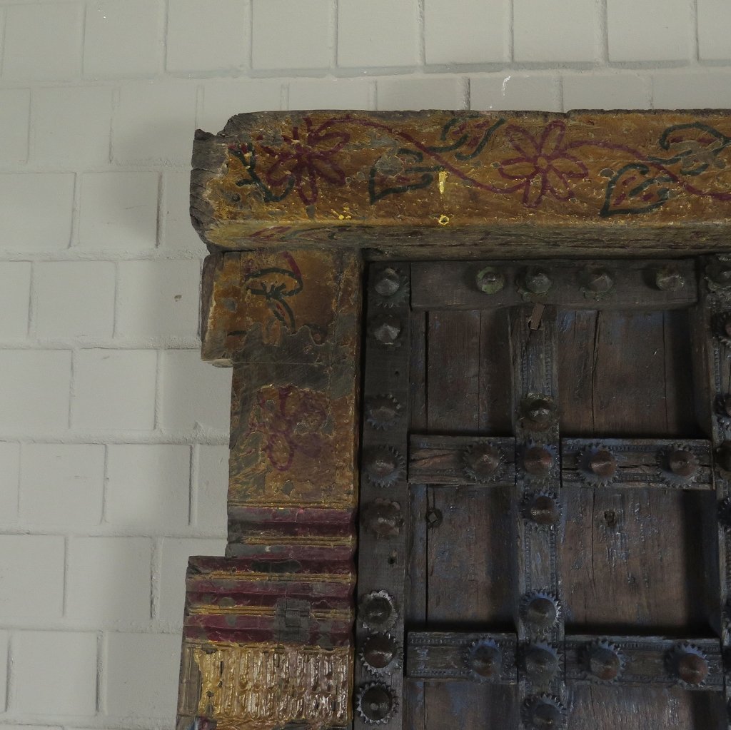 Tür Eingangstür Haustür 1900 Teakholz