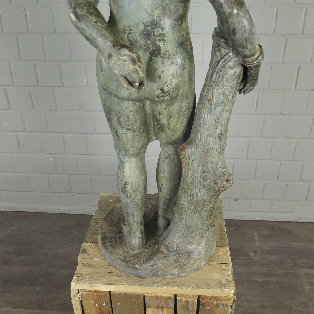 Skulptur Dekoration Frau Bronze 1,02 m
