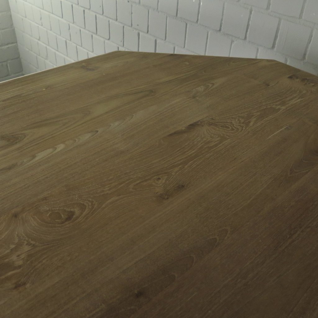 Stehtisch Bartisch Teakholz Ø 1,14 m
