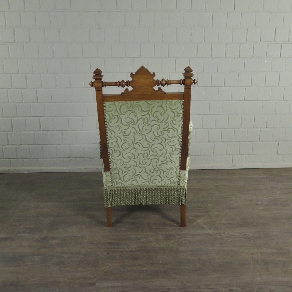 Set Sessel Gründerzeit 1880 Nussbaum