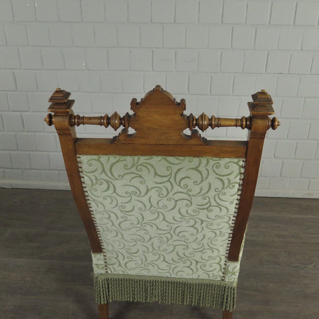 Set Sessel Gründerzeit 1880 Nussbaum