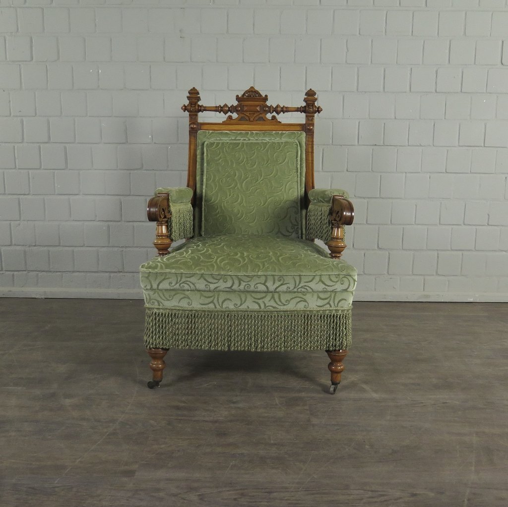 Set Sessel Gründerzeit 1880 Nussbaum