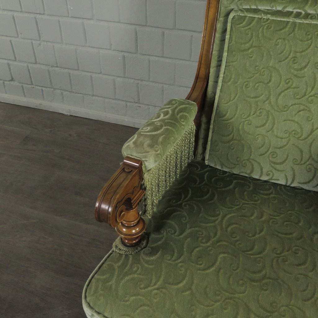 Set Sessel Gründerzeit 1880 Nussbaum