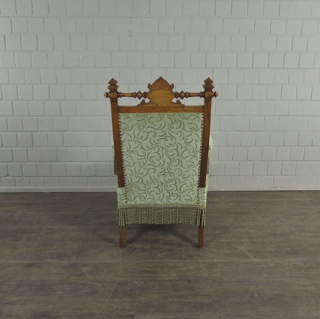 Set Sessel Gründerzeit 1880 Nussbaum