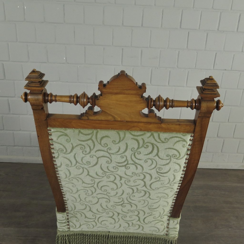 Set Sessel Gründerzeit 1880 Nussbaum